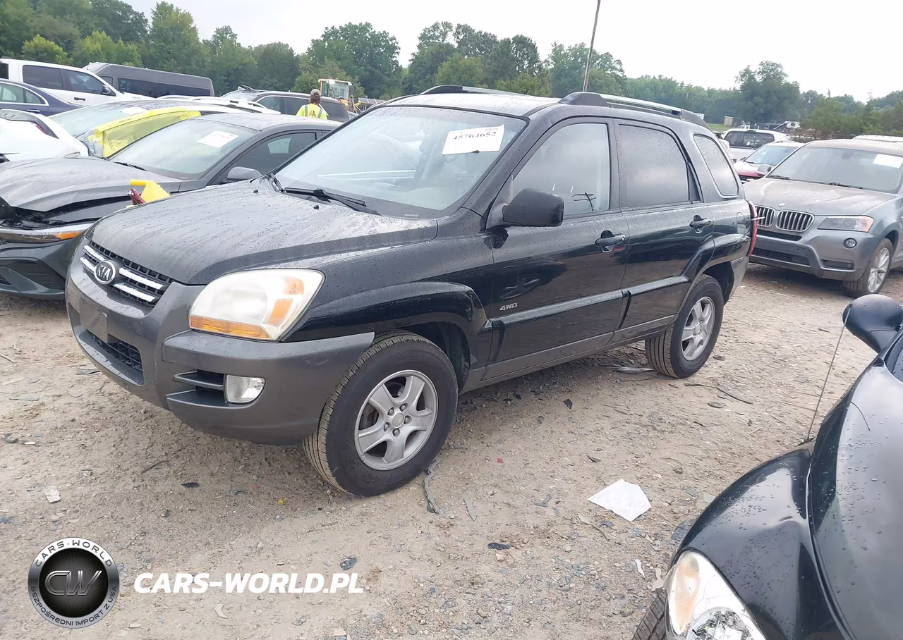 2007 Kia Sportage Ex V6 VIN:KNDJE723377417913 - 2