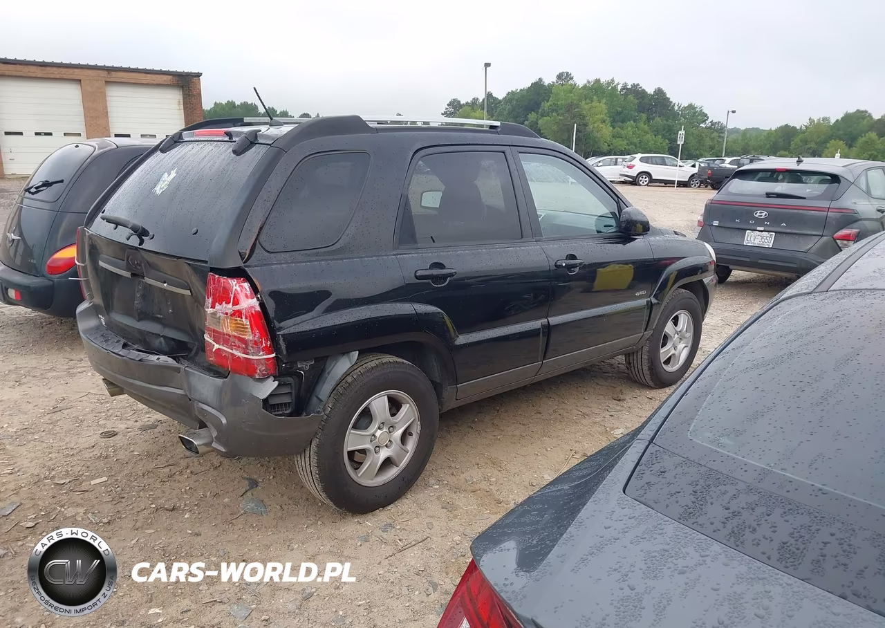 2007 Kia Sportage Ex V6 VIN:KNDJE723377417913 - 4