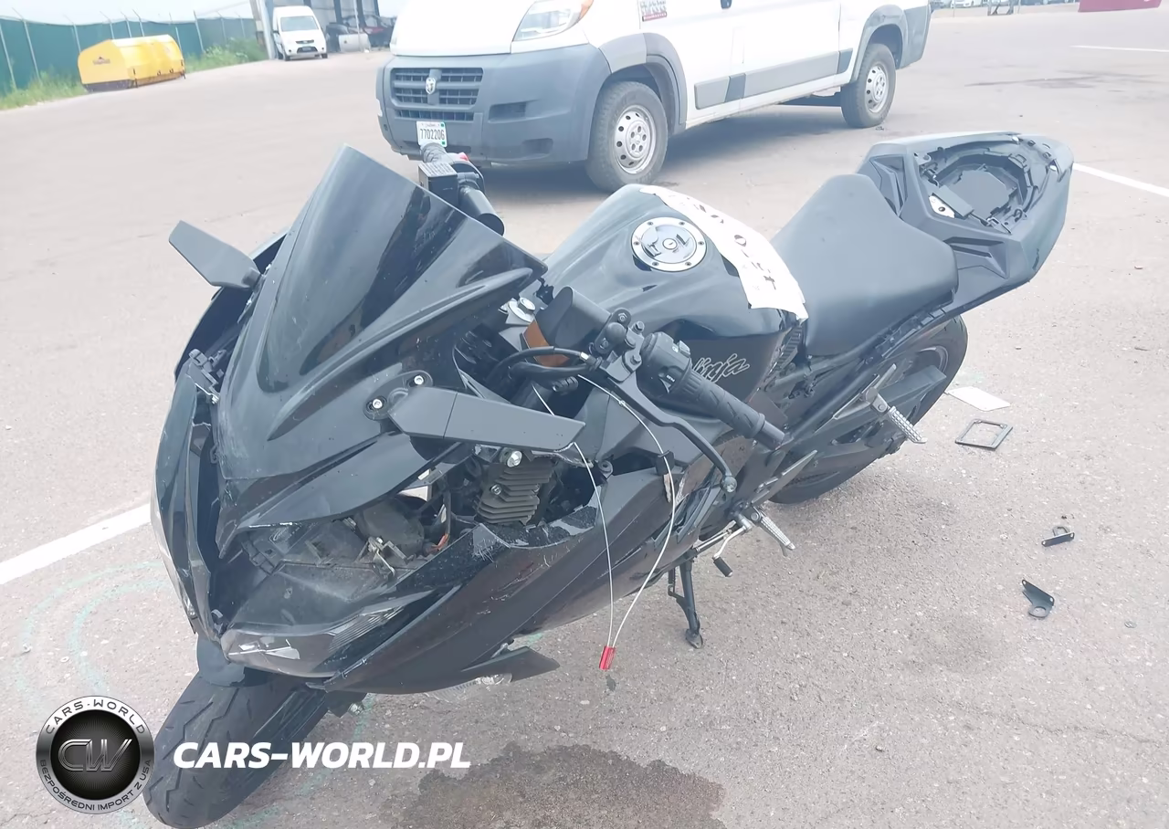 2014 Kawasaki Ex300 A VIN:JKAEX8A16EA001284 - 2