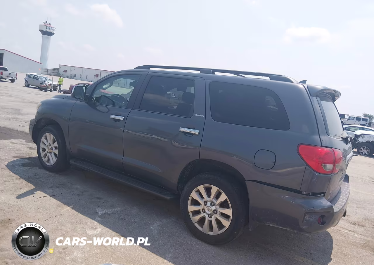 2012 Toyota Sequoia Platinum 5.7L V8 VIN:5TDDW5G11CS072287 - 3
