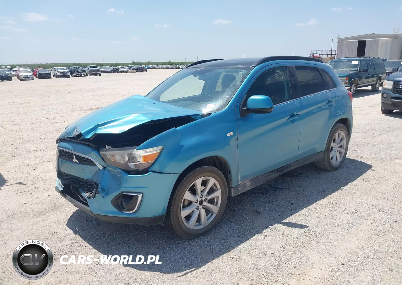 2014 Mitsubishi Outlander Sport Se VIN:4A4AP4AU7EE012397 - 2