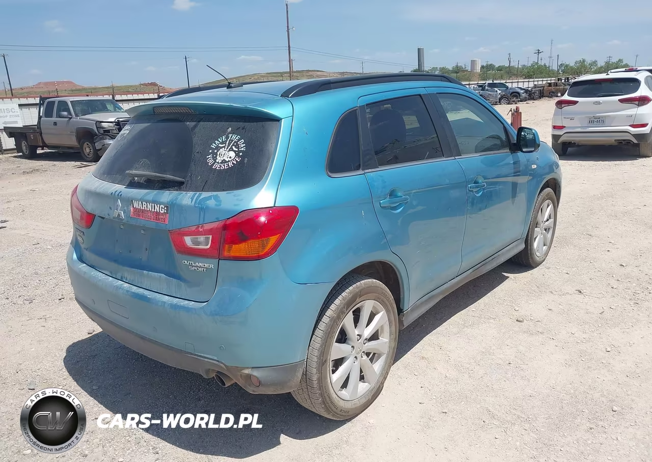 2014 Mitsubishi Outlander Sport Se VIN:4A4AP4AU7EE012397 - 4