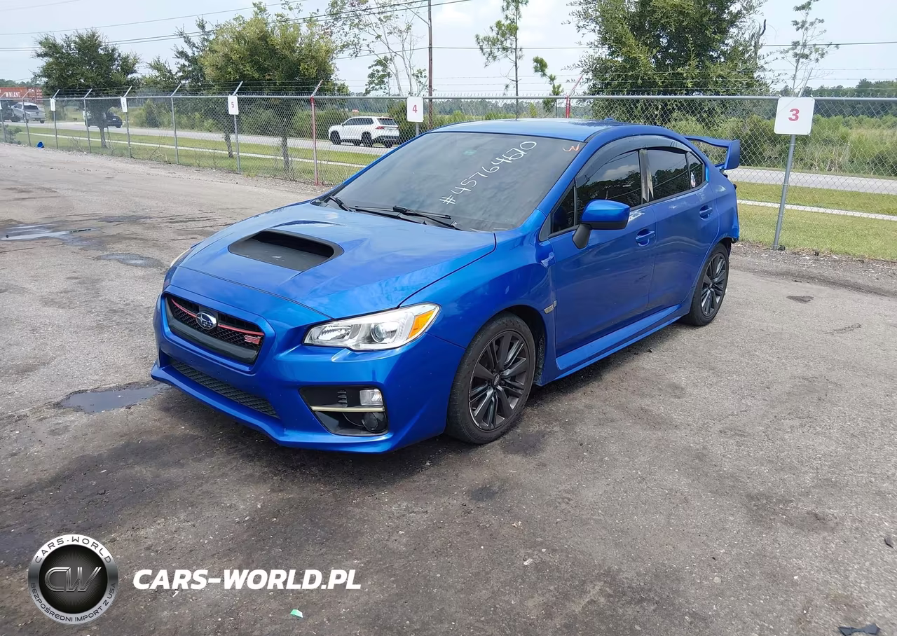 2017 Subaru Wrx VIN:JF1VA1B61H9808882 - 2
