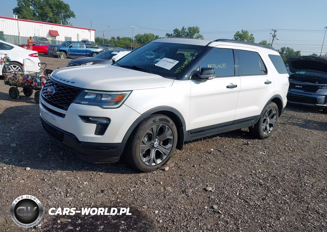 2018 Ford Explorer Sport VIN:1FM5K8GT0JGC83731 - 2