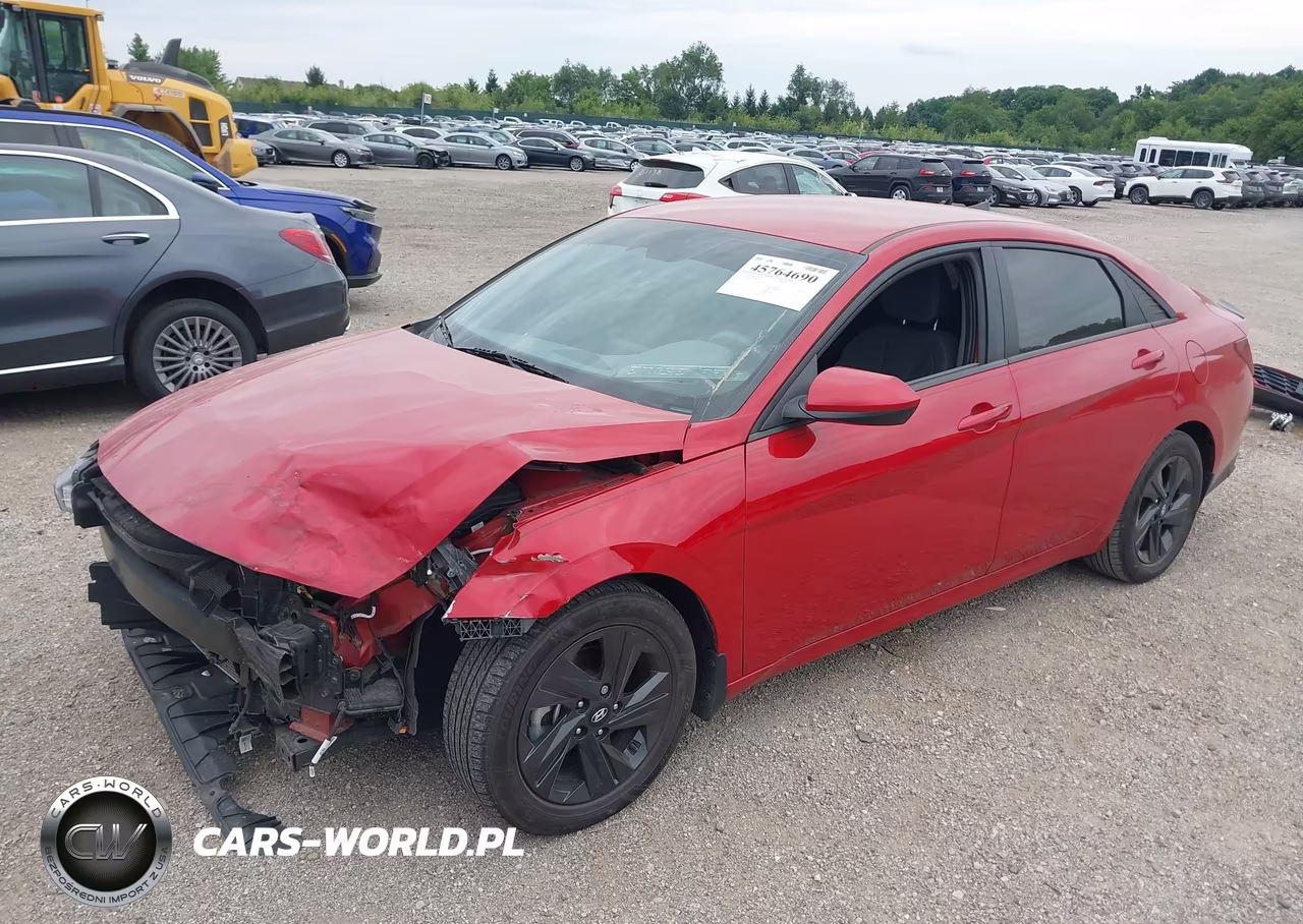 2022 Hyundai Elantra Sel VIN:5NPLM4AG0NH064473 - 2