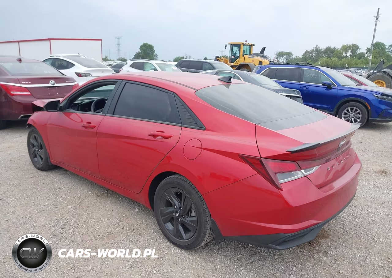 2022 Hyundai Elantra Sel VIN:5NPLM4AG0NH064473 - 3