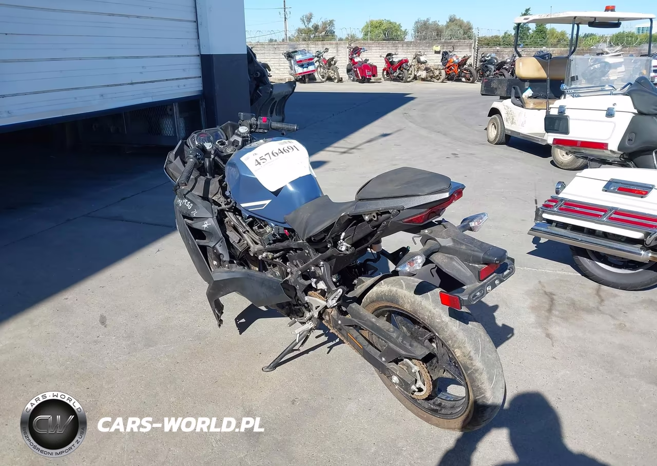 2022 Kawasaki Ex400 VIN:JKAEXKG13NDAG4327 - 3