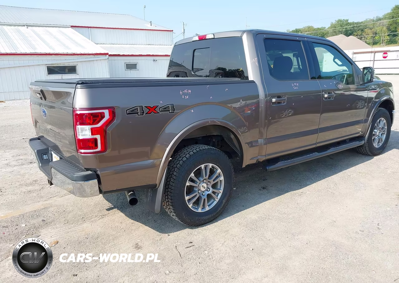 2018 Ford F-150 Lariat VIN:1FTEW1E59JFE74753 - 4