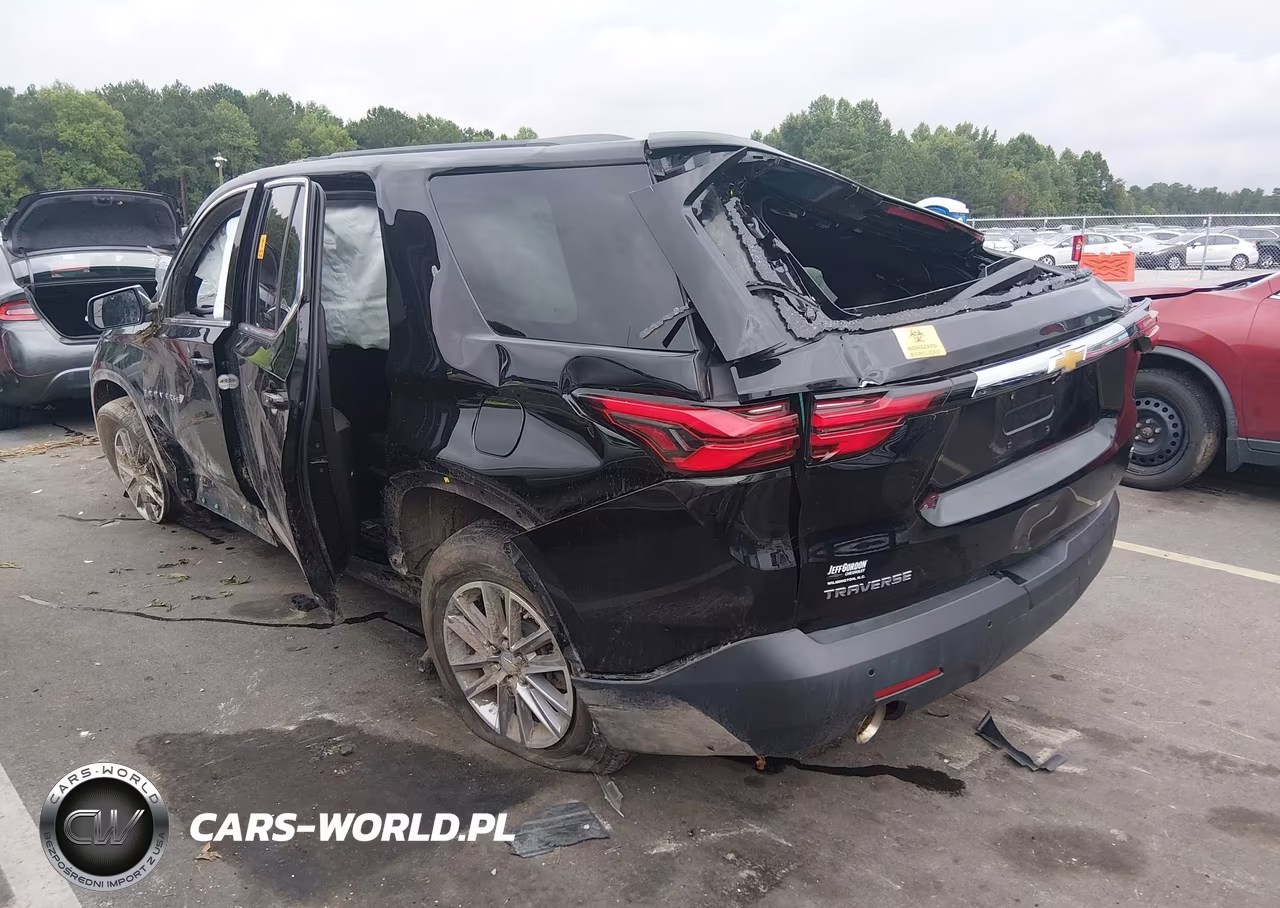 2022 Chevrolet Traverse Fwd Lt Cloth VIN:1GNERGKW0NJ120671 - 3