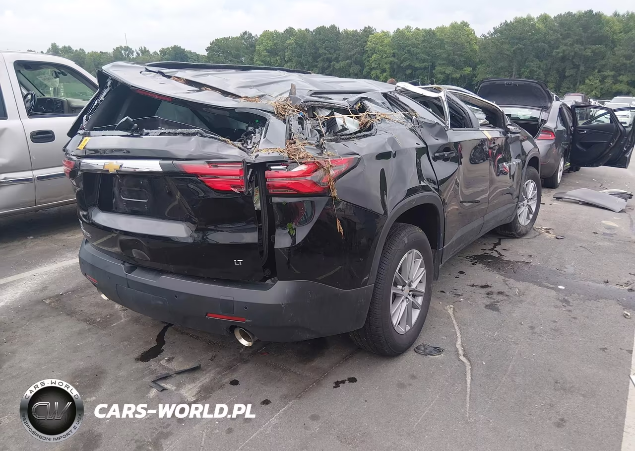 2022 Chevrolet Traverse Fwd Lt Cloth VIN:1GNERGKW0NJ120671 - 4