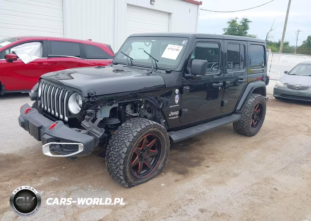 2022 Jeep Wrangler Unlimited Sahara 4X4 VIN:1C4HJXEN9NW118615 - 2