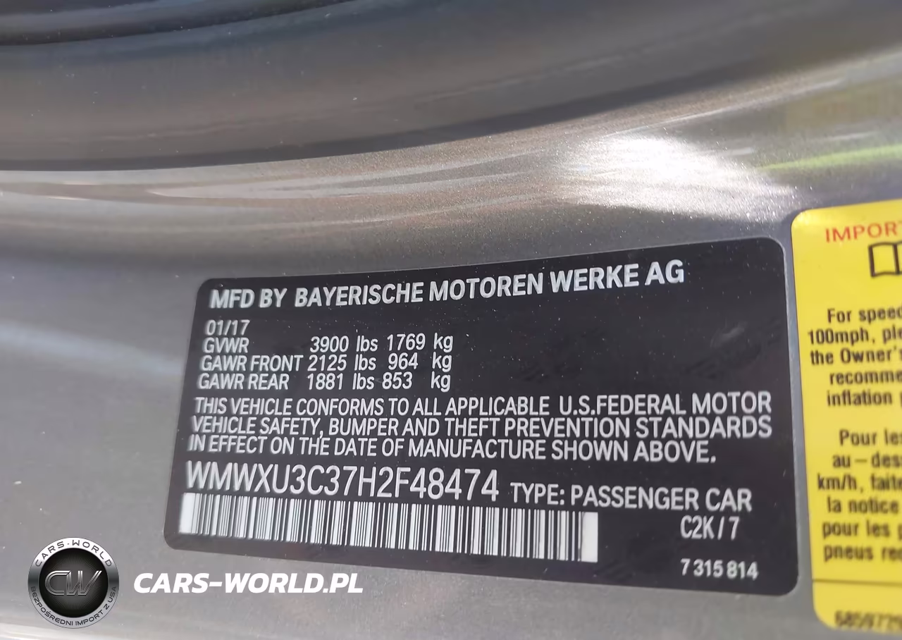 2017 Mini Hardtop Cooper S VIN:WMWXU3C37H2F48474 - 9