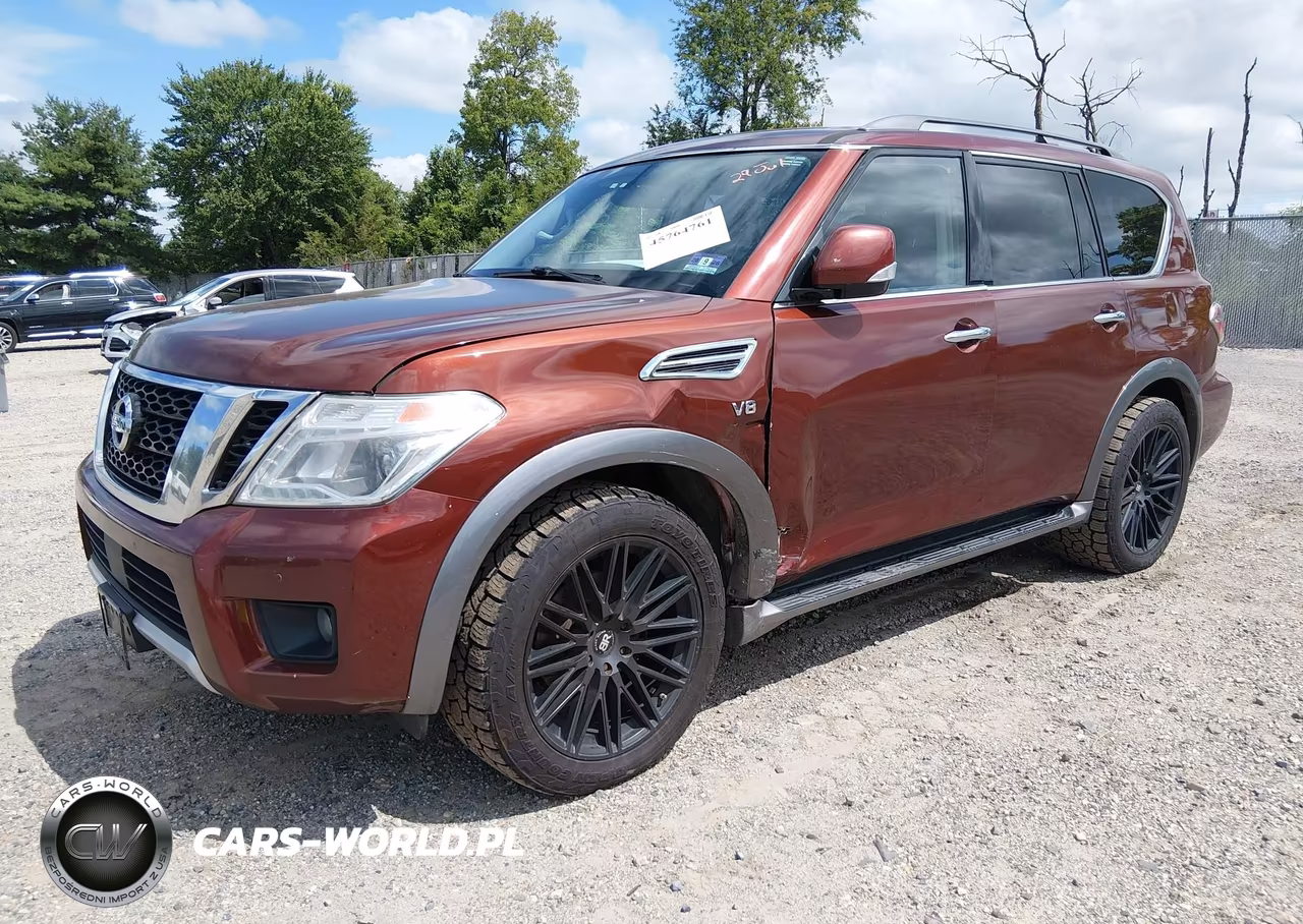 2017 Nissan Armada Sv VIN:JN8AY2NC9H9508717 - 2