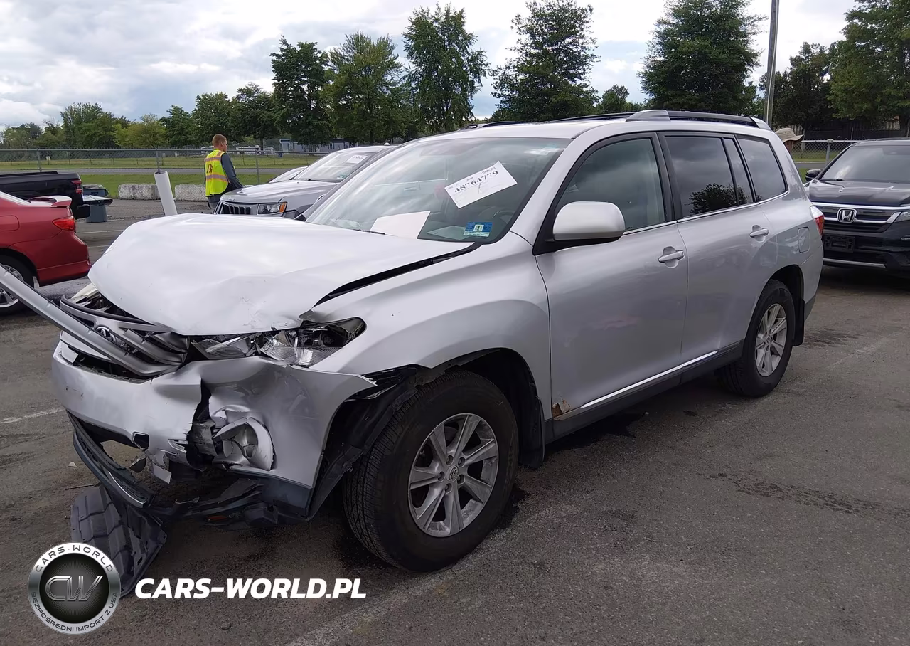 2012 Toyota Highlander Se VIN:5TDBK3EH8CS145825 - 2