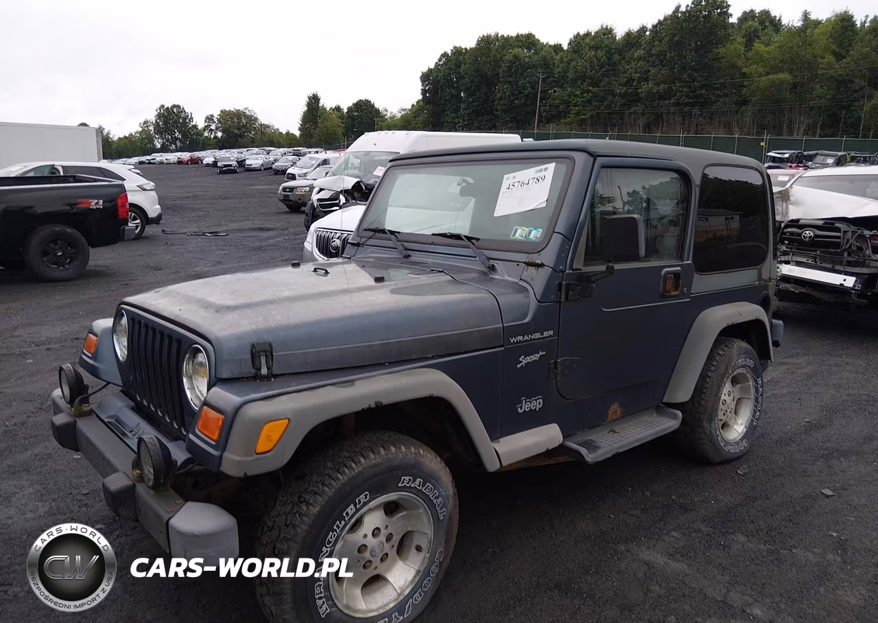 2002 Jeep Wrangler Sport VIN:1J4FA49S82P738233 - 2