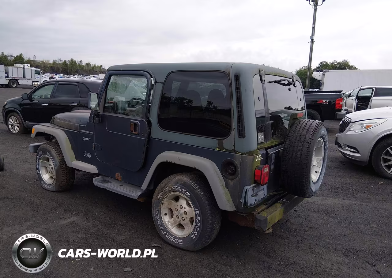 2002 Jeep Wrangler Sport VIN:1J4FA49S82P738233 - 3