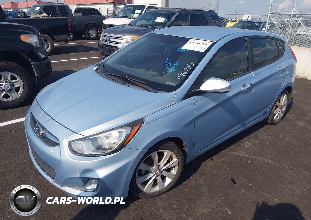 2013 Hyundai Accent Se VIN:KMHCU5AE7DU118050 - 6