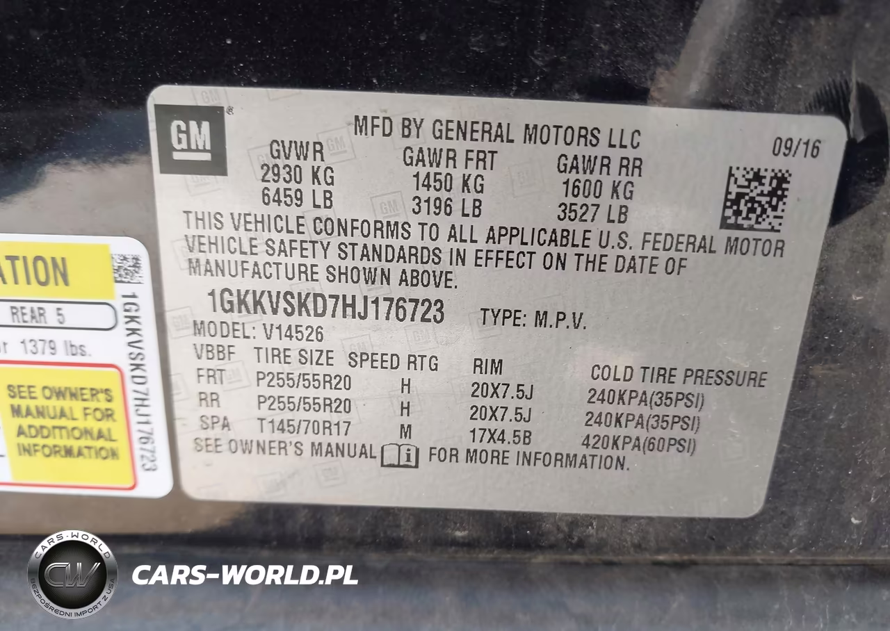 2017 GMC Acadia Limited VIN:1GKKVSKD7HJ176723 - 9