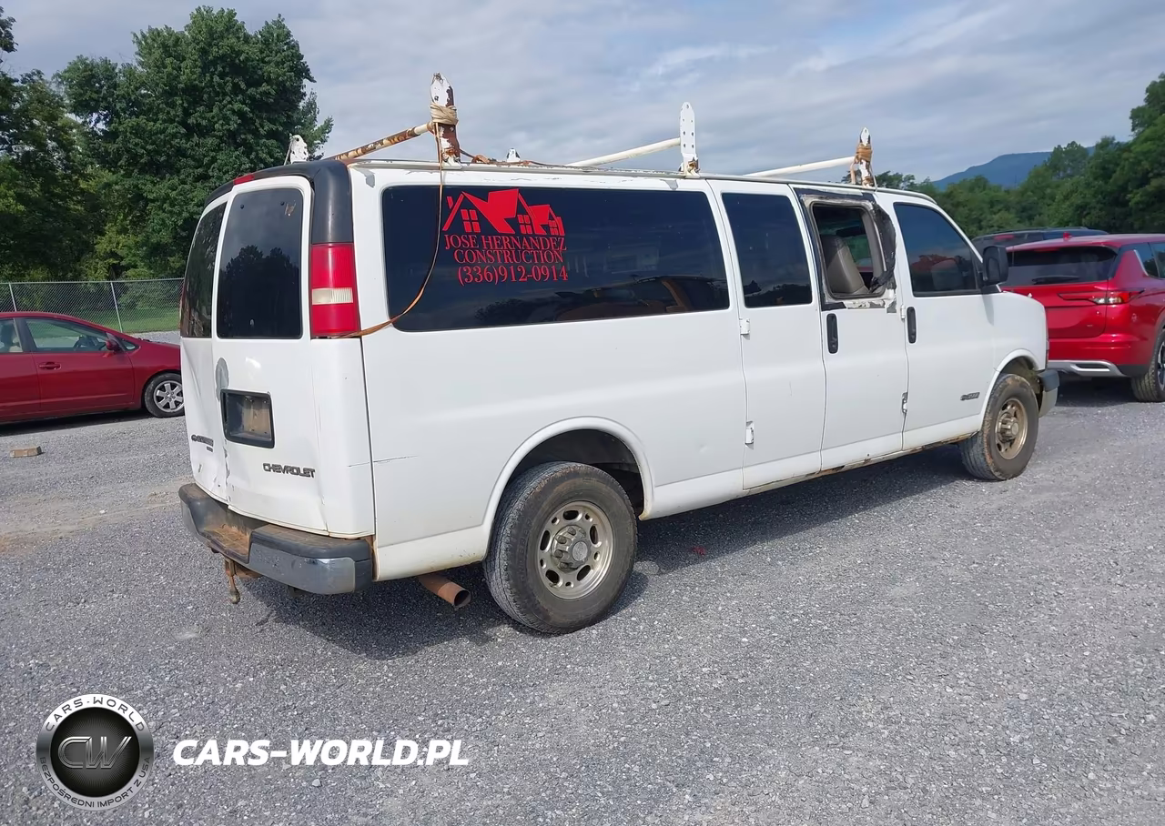 2004 Chevrolet Express Passenger VIN:1GAHG39U141236610 - 4