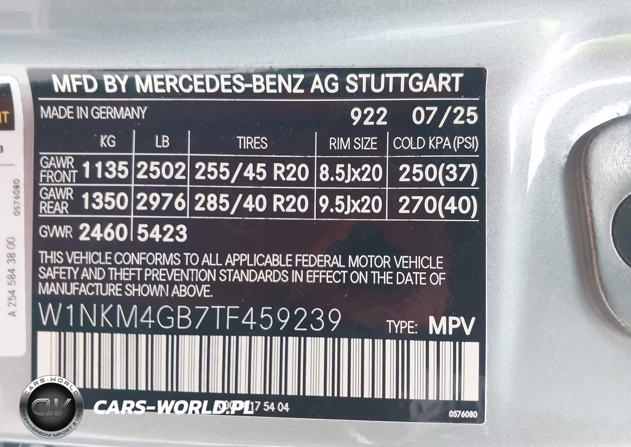 2026 Mercedes-Benz Glc 300 Suv VIN:W1NKM4GB7TF459239 - 9