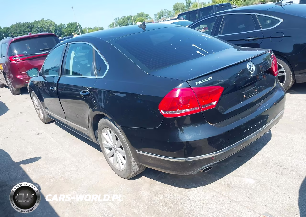 2013 Volkswagen Passat 2.5L Sel Premium VIN:1VWCH7A38DC043087 - 3