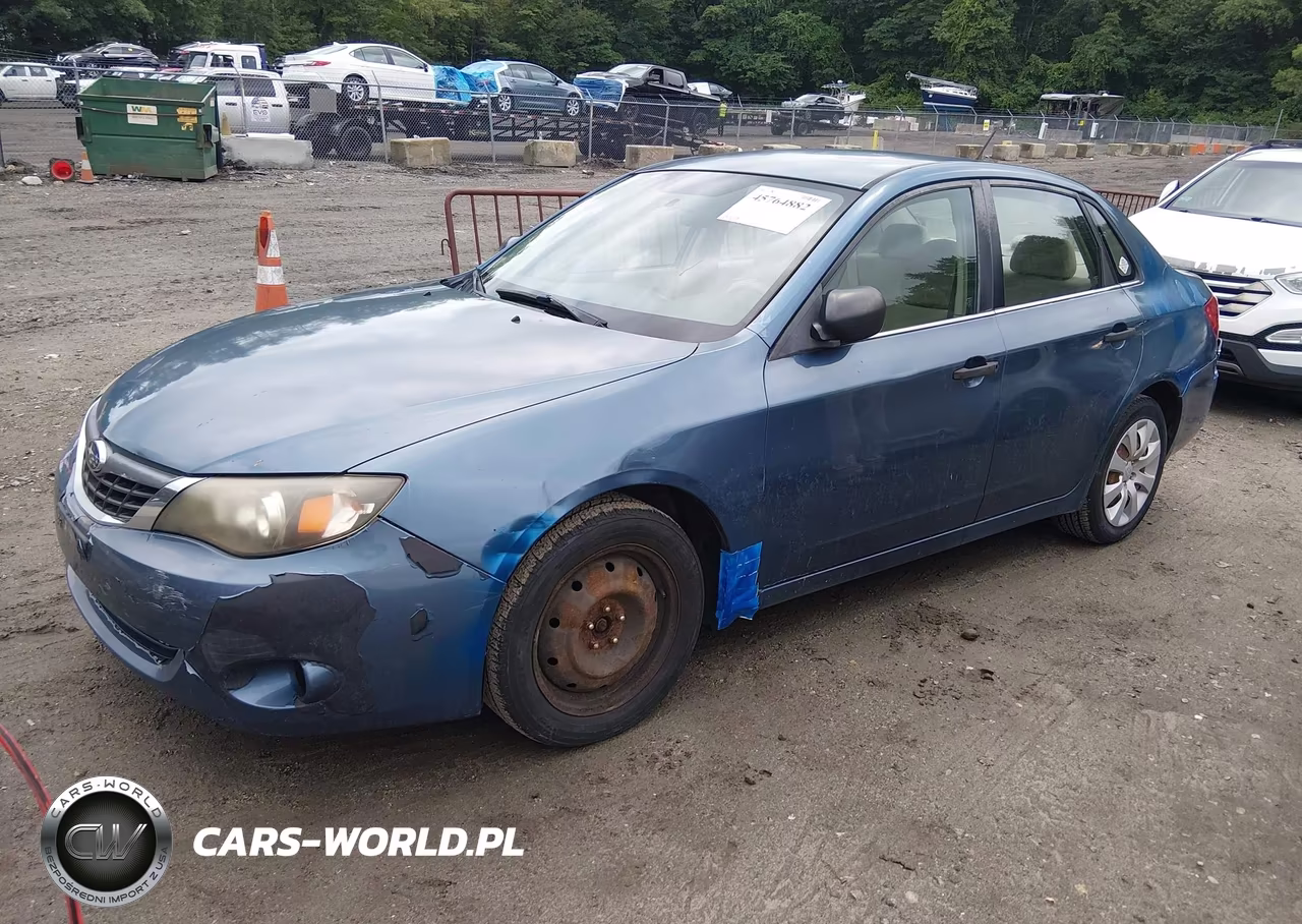 2008 Subaru Impreza 2.5I VIN:JF1GE61698G520552 - 2