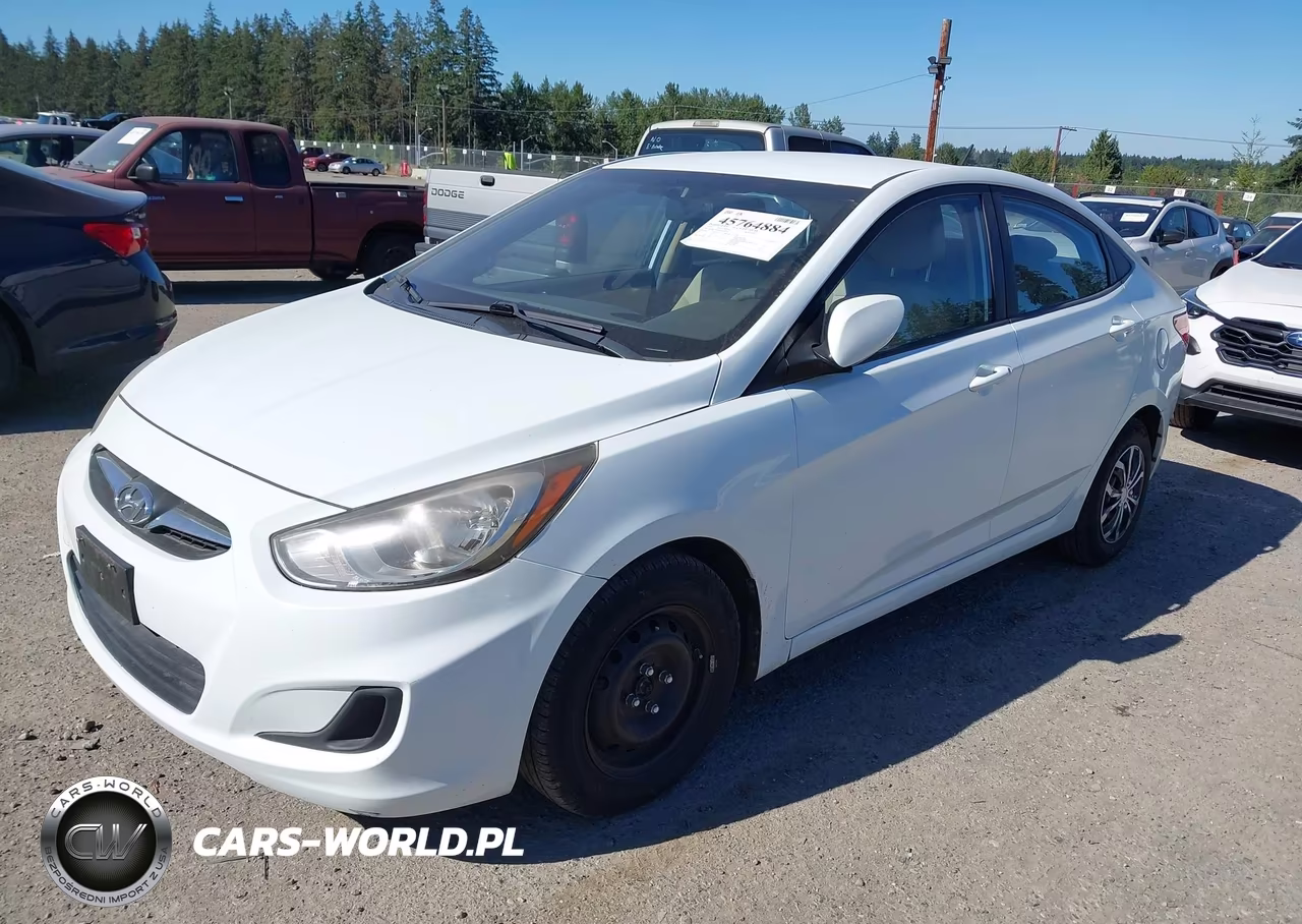 2013 Hyundai Accent Gls VIN:KMHCT4AE0DU368324 - 2