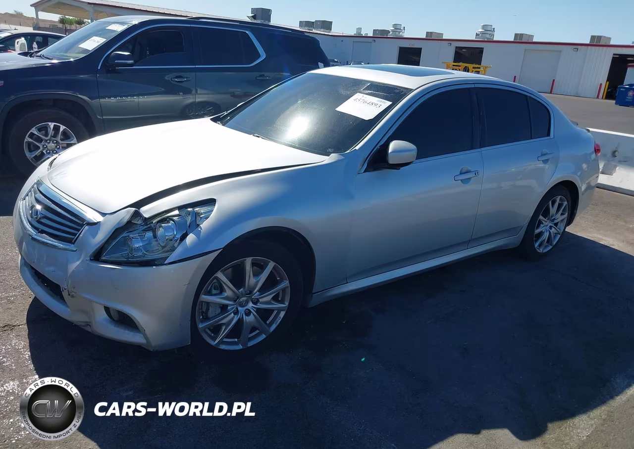 2012 Infiniti G37 Sport VIN:JN1CV6AP3CM624162 - 2