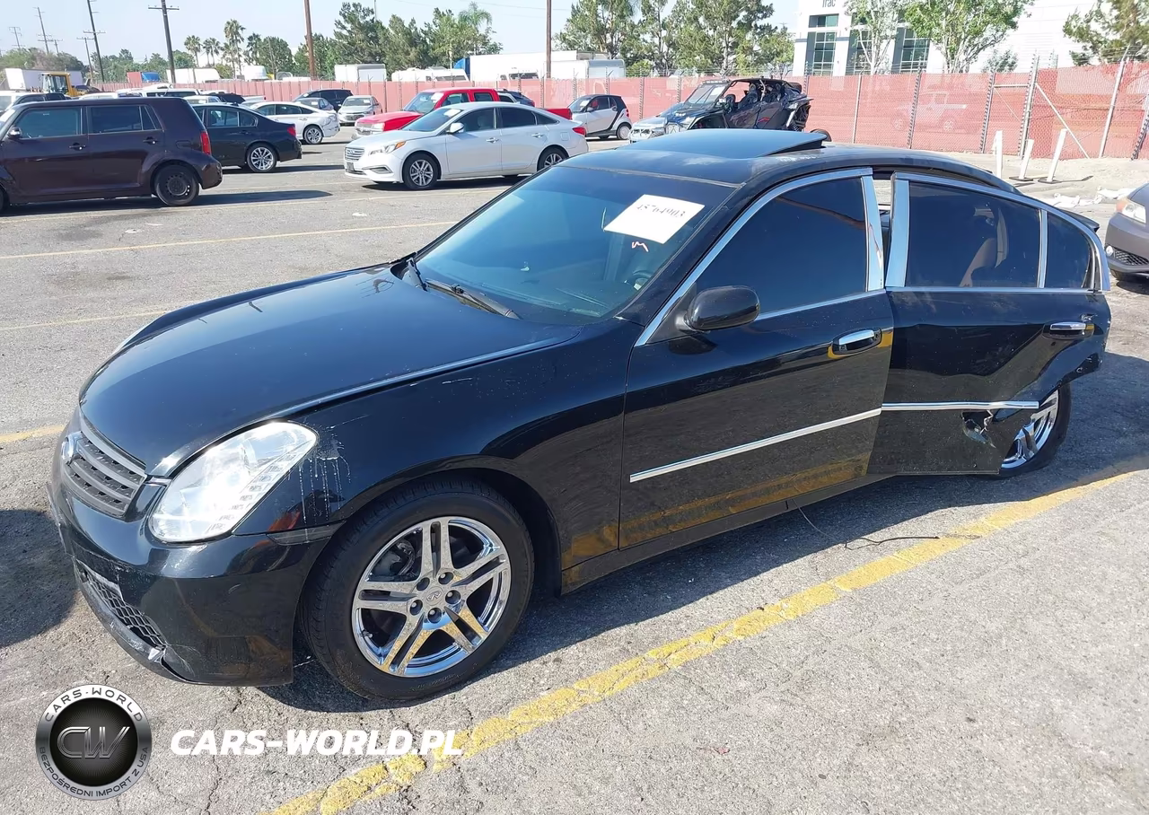 2005 Infiniti G35 VIN:JNKCV51E95M205319 - 2