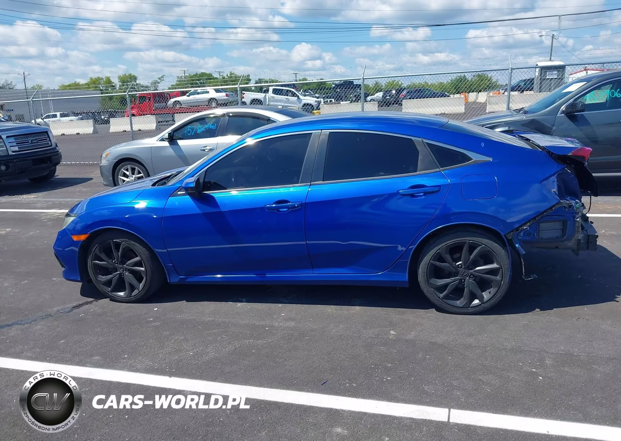 2019 Honda Civic Sport VIN:19XFC2F84KE010129 - 15