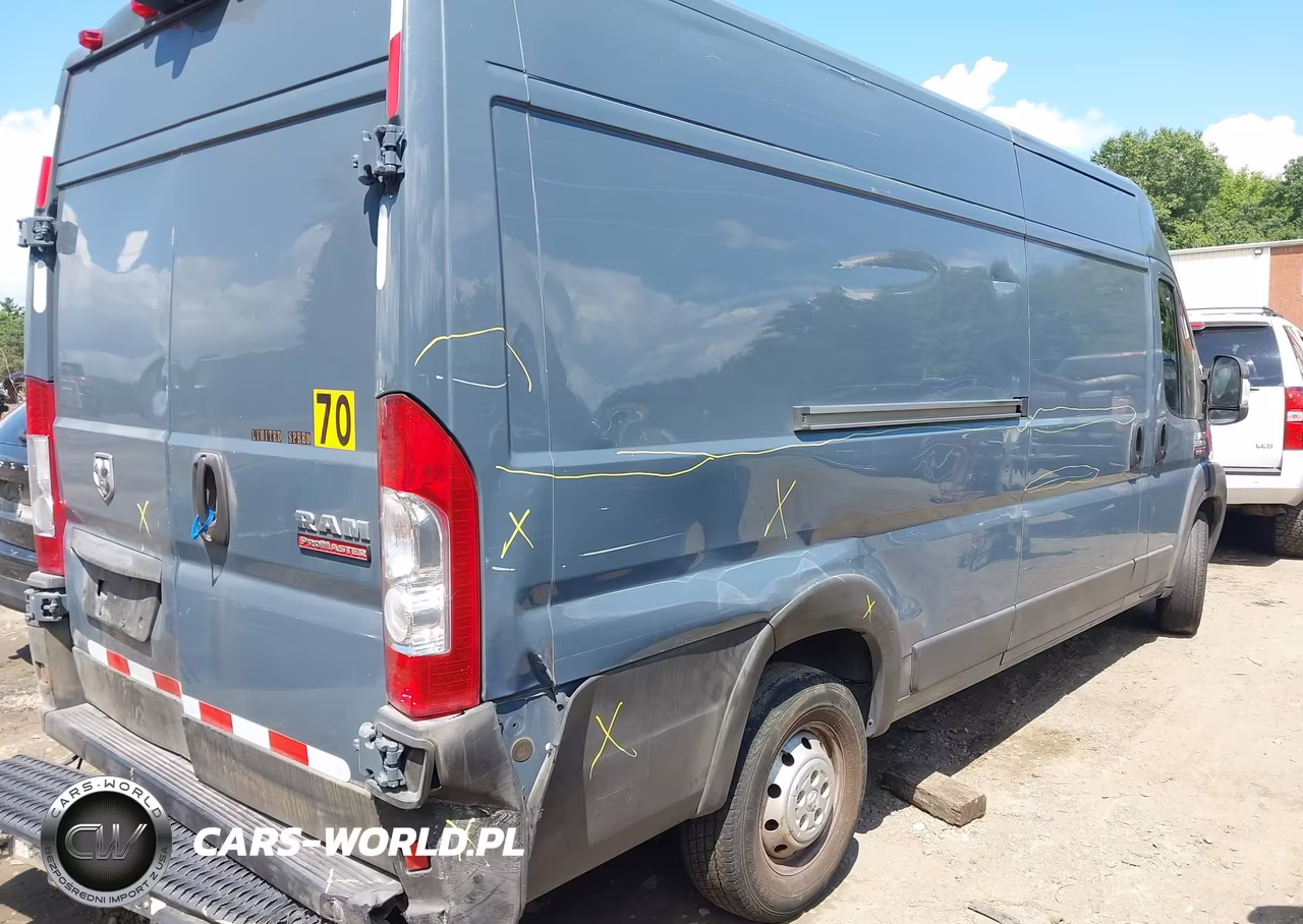2021 Ram Promaster 3500 Cargo Van High Roof 159 Wb Ext VIN:3C6MRVJG9ME572172 - 4