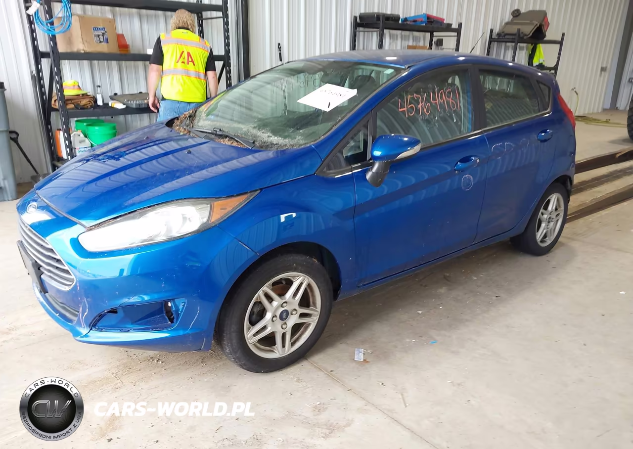2018 Ford Fiesta Se VIN:3FADP4EJ2JM110008 - 2