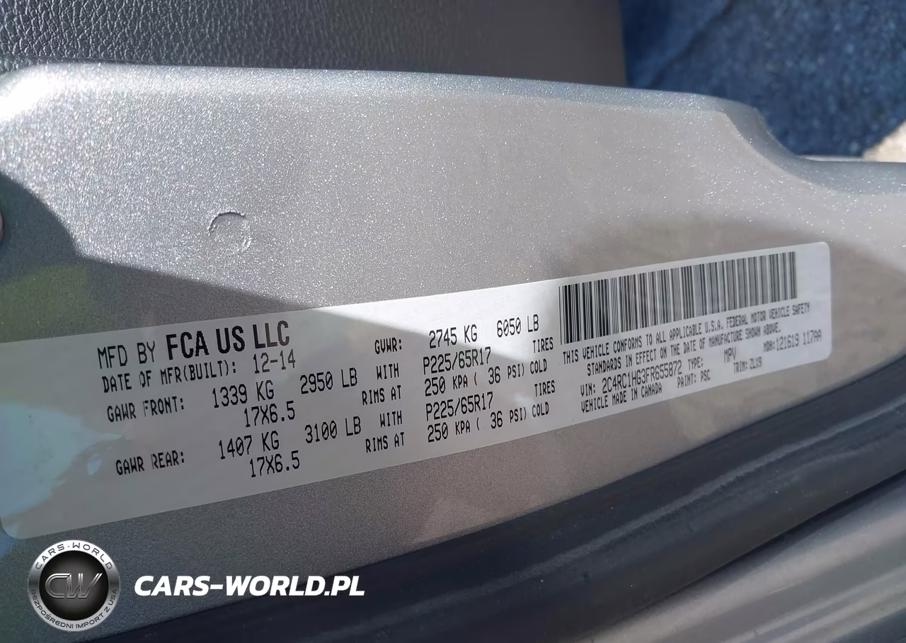 2015 Chrysler Town & Country S VIN:2C4RC1HG3FR655872 - 9