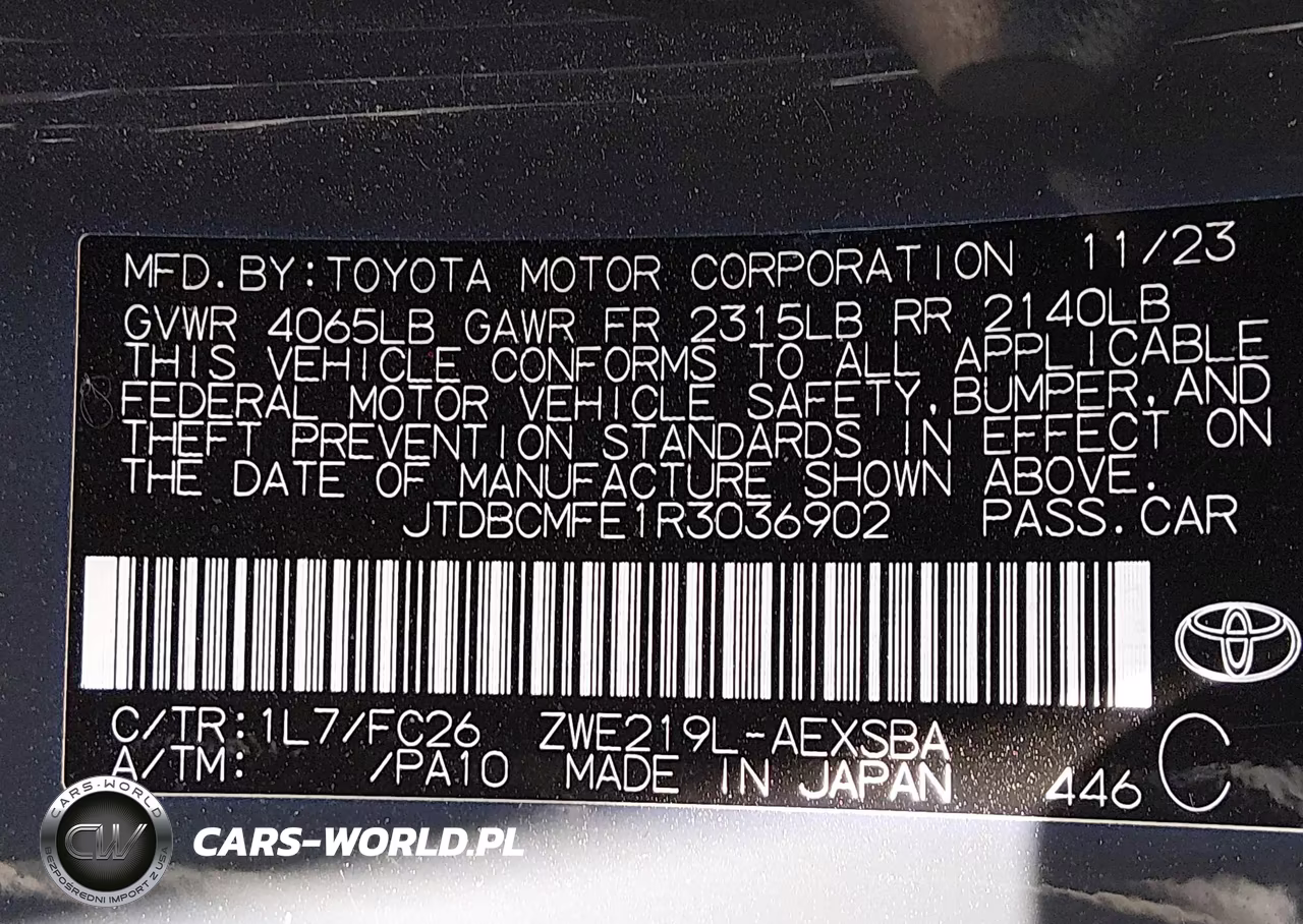 2024 Toyota Corolla Hybrid Se VIN:JTDBCMFE1R3036902 - 9