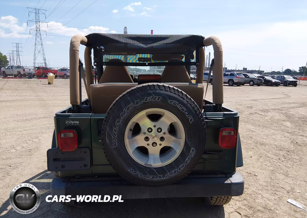 2000 Jeep Wrangler Sahara VIN:1J4FA59SXYP701568 - 15