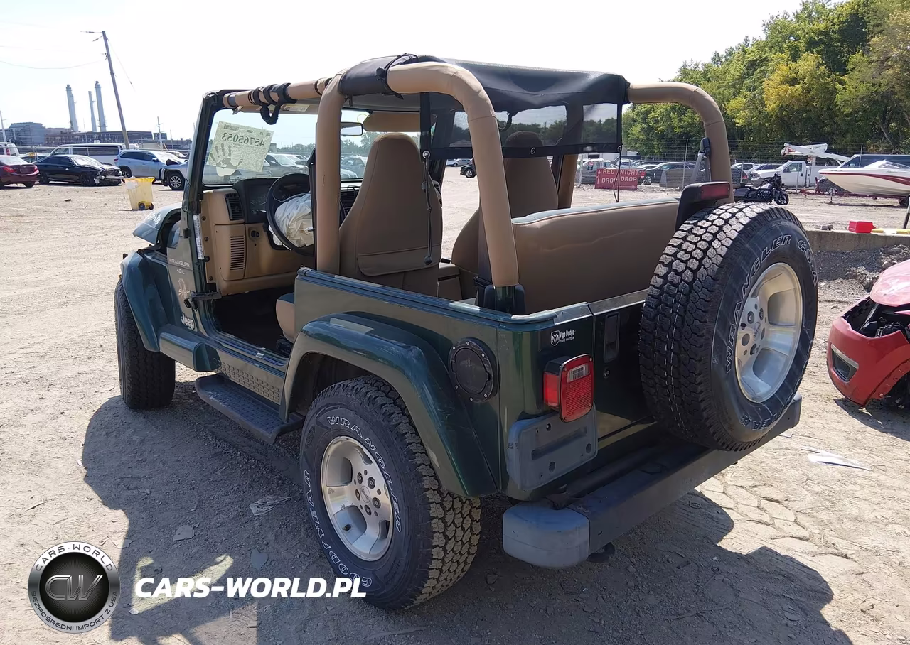 2000 Jeep Wrangler Sahara VIN:1J4FA59SXYP701568 - 3