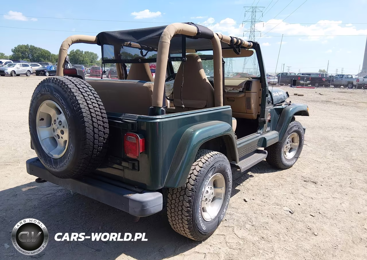 2000 Jeep Wrangler Sahara VIN:1J4FA59SXYP701568 - 4