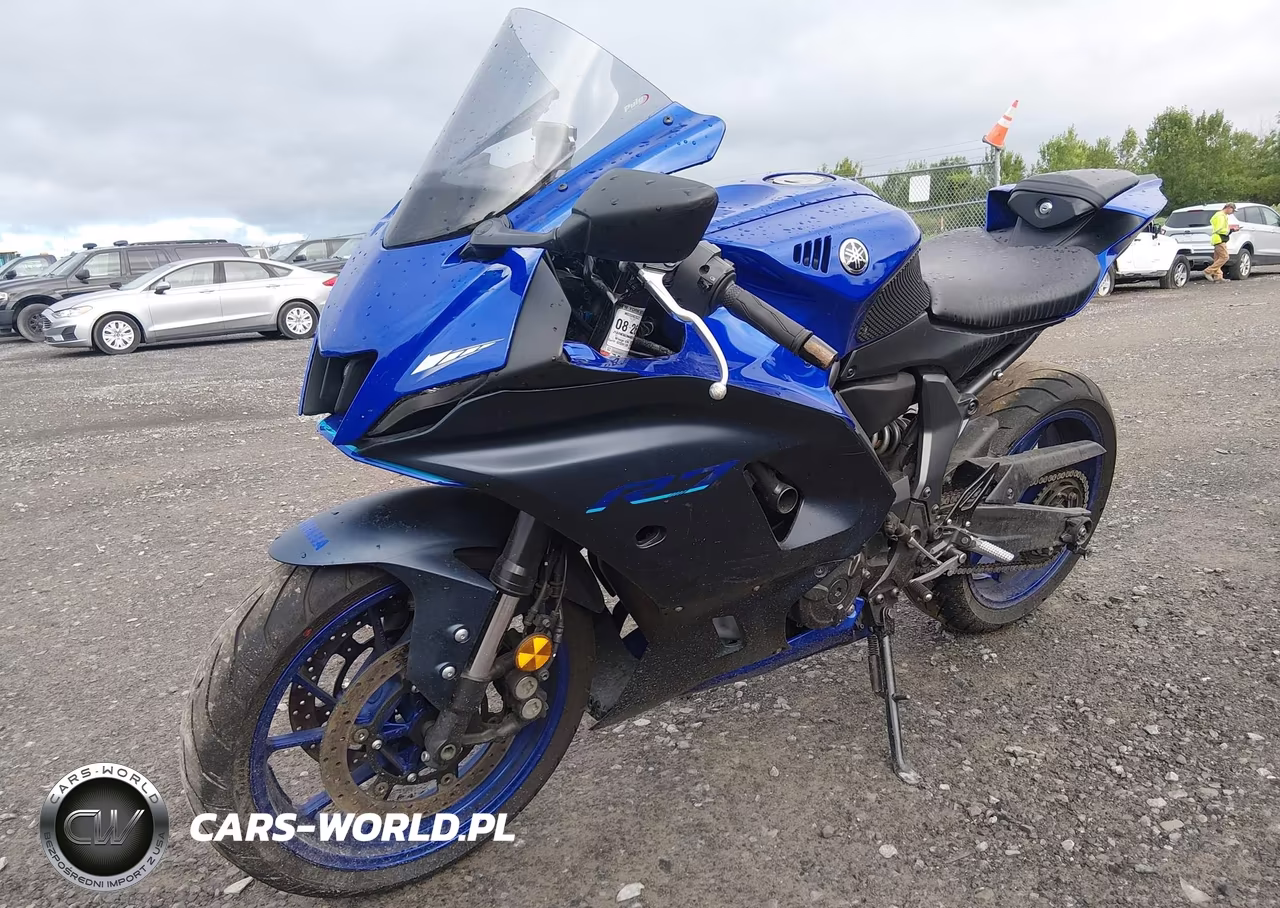 2022 Yamaha Yzfr7 VIN:JYARM38E0NA002289 - 2