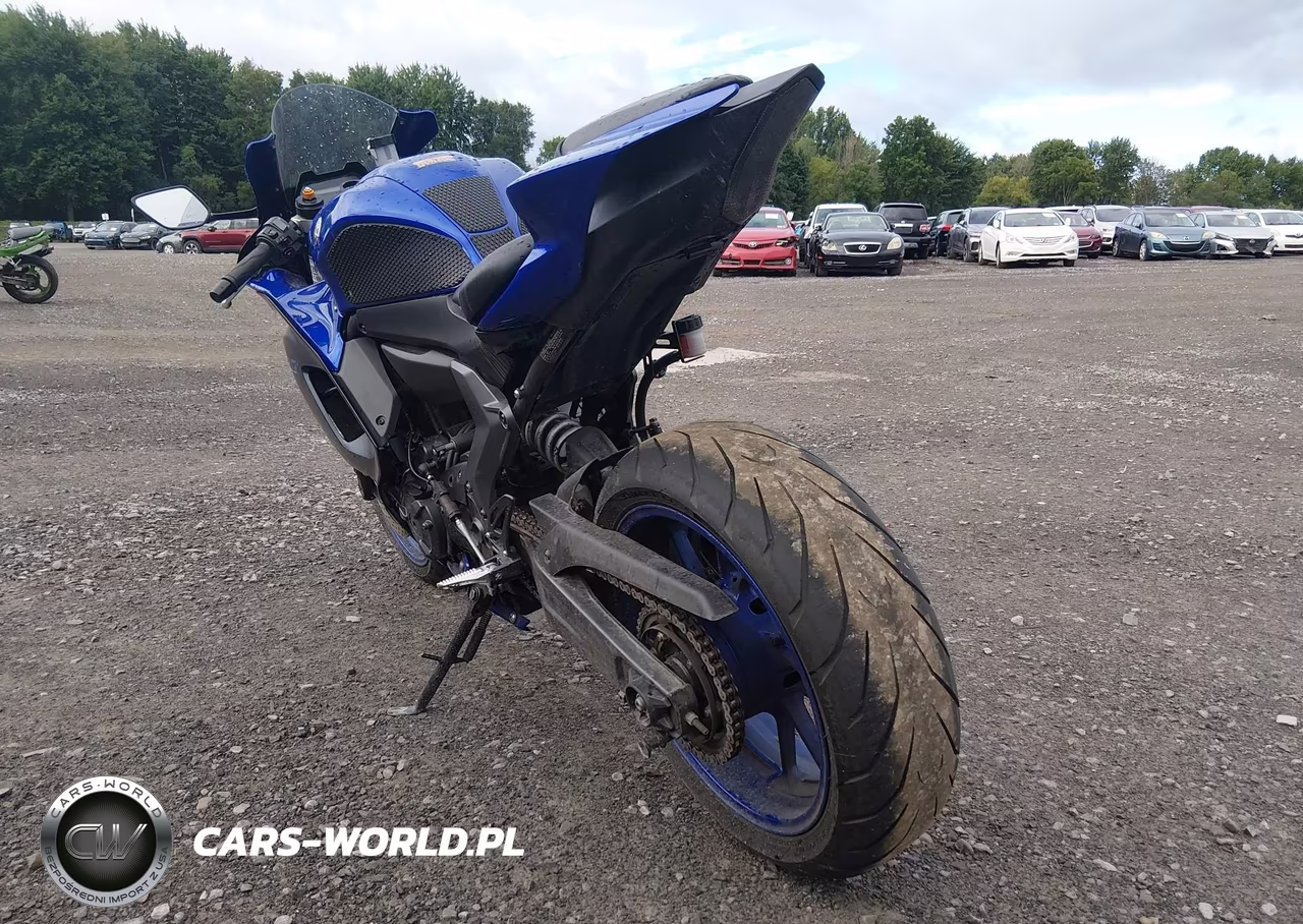 2022 Yamaha Yzfr7 VIN:JYARM38E0NA002289 - 3