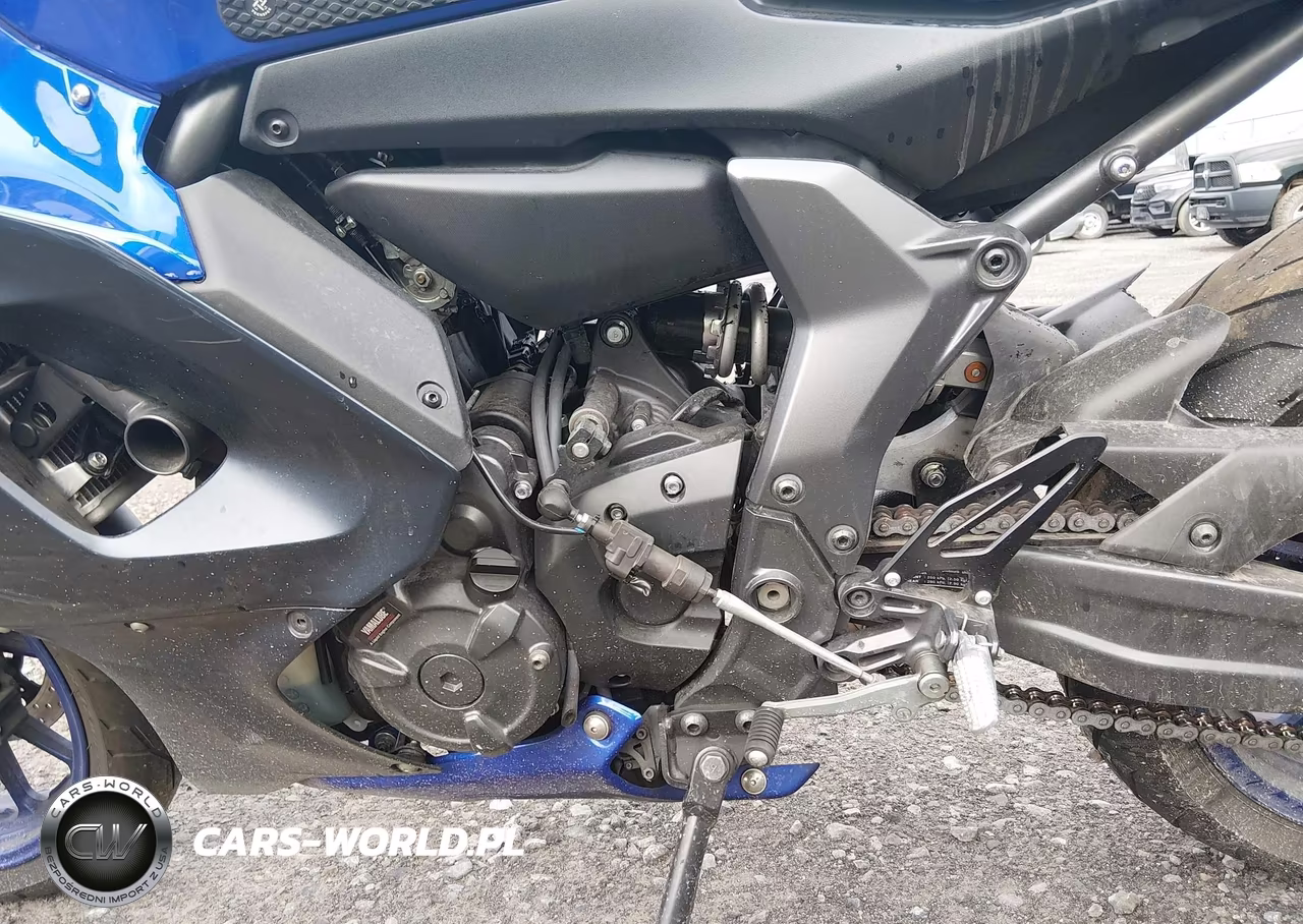 2022 Yamaha Yzfr7 VIN:JYARM38E0NA002289 - 9