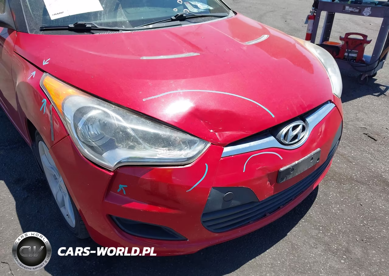 2013 Hyundai Veloster Base W-Black VIN:KMHTC6AD4DU115624 - 6