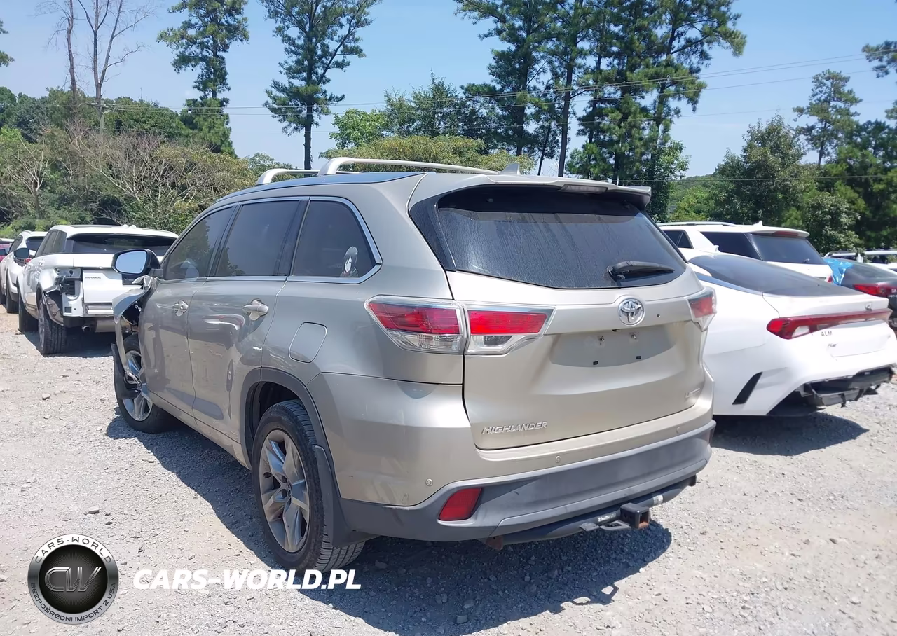 2016 Toyota Highlander Limited Platinum V6 VIN:5TDYKRFH4GS168570 - 3