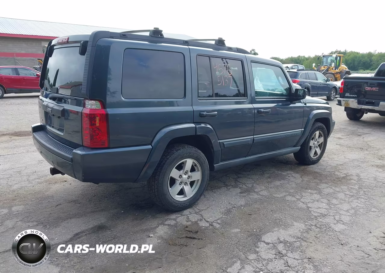 2007 Jeep Commander Sport VIN:1J8HG48K37C570412 - 4