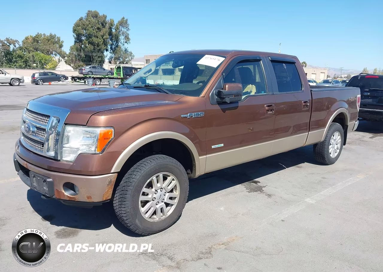 2012 Ford F-150 Lariat VIN:1FTFW1ETXCFA13986 - 2