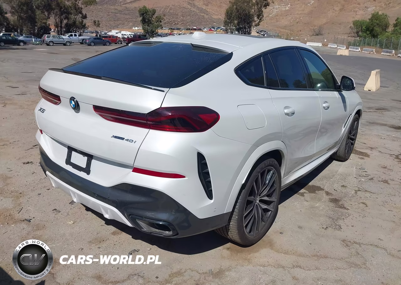 2024 BMW X6 xDrive40I VIN:5UX33EX00R9U86601 - 4