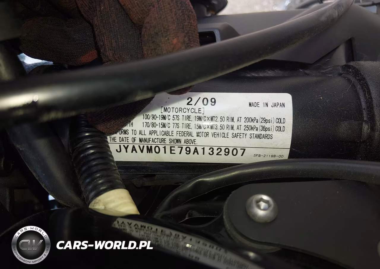 2009 Yamaha Xvs650 A-At VIN:JYAVM01E79A132907 - 10