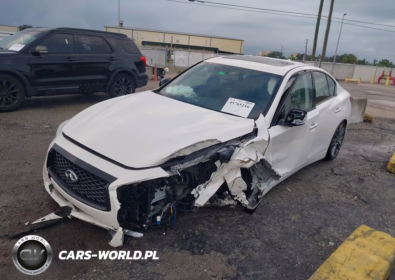 2024 Infiniti Q50 Red Sport 400 VIN:JN1FV7DP5RM660457 - 2