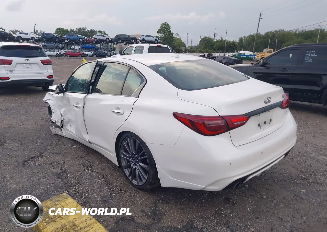 2024 Infiniti Q50 Red Sport 400 VIN:JN1FV7DP5RM660457 - 3