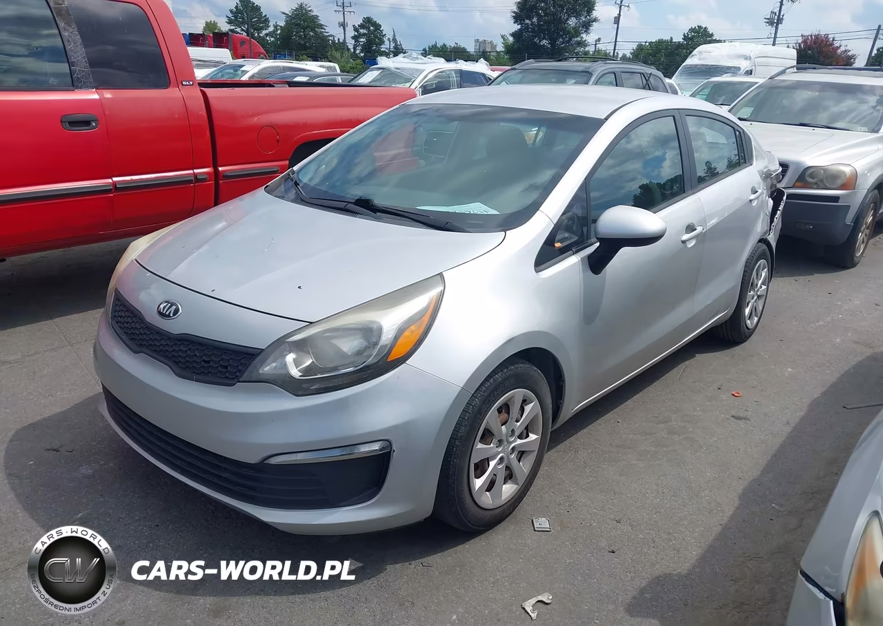 2016 Kia Rio Lx VIN:KNADM4A36G6544206 - 2