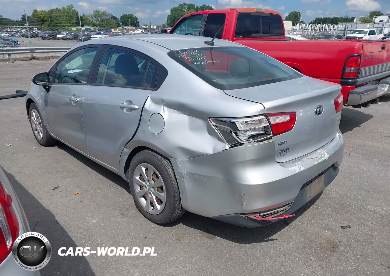 2016 Kia Rio Lx VIN:KNADM4A36G6544206 - 3